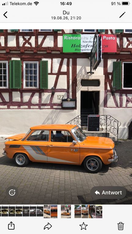 Bild des Angebotes NSU TT 1300 ccm 110 PS, Friedel Münch Museum, Top..!