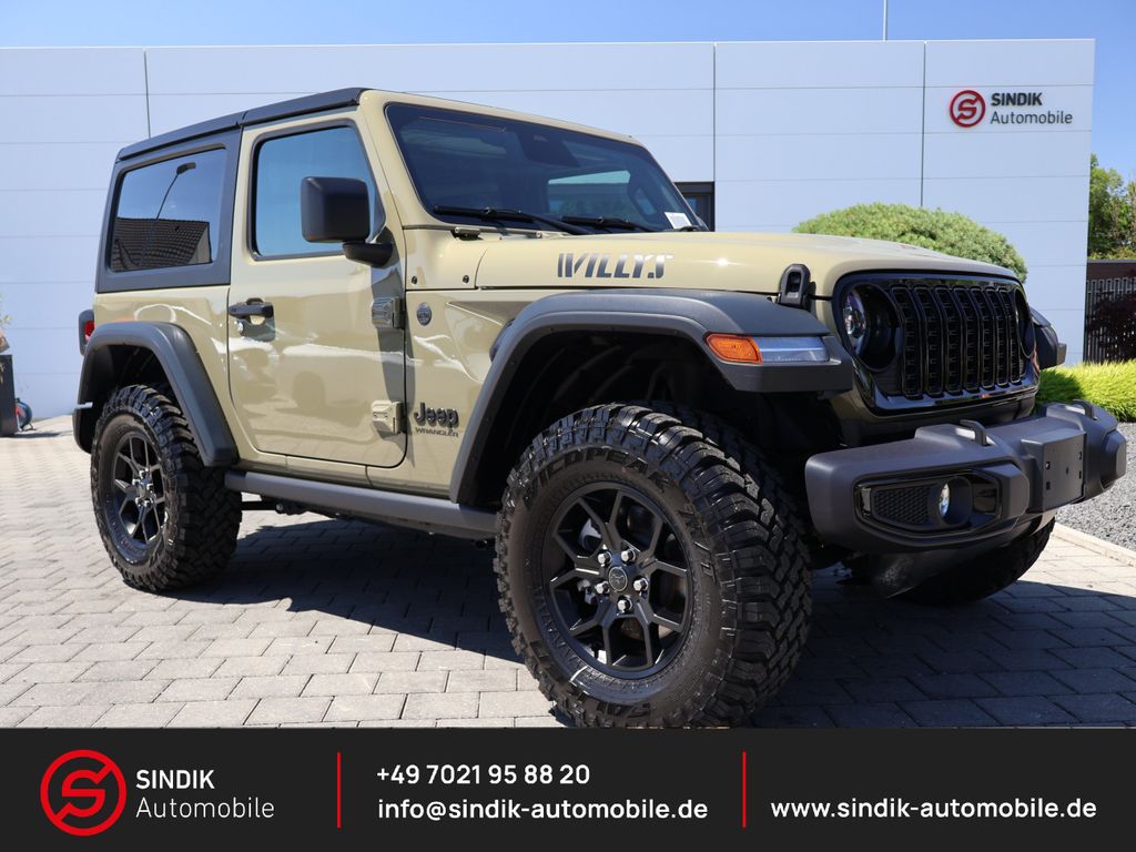 Jeep Wrangler Willys"41"4x4 Cabrio/Hardtop Kamera-AHK