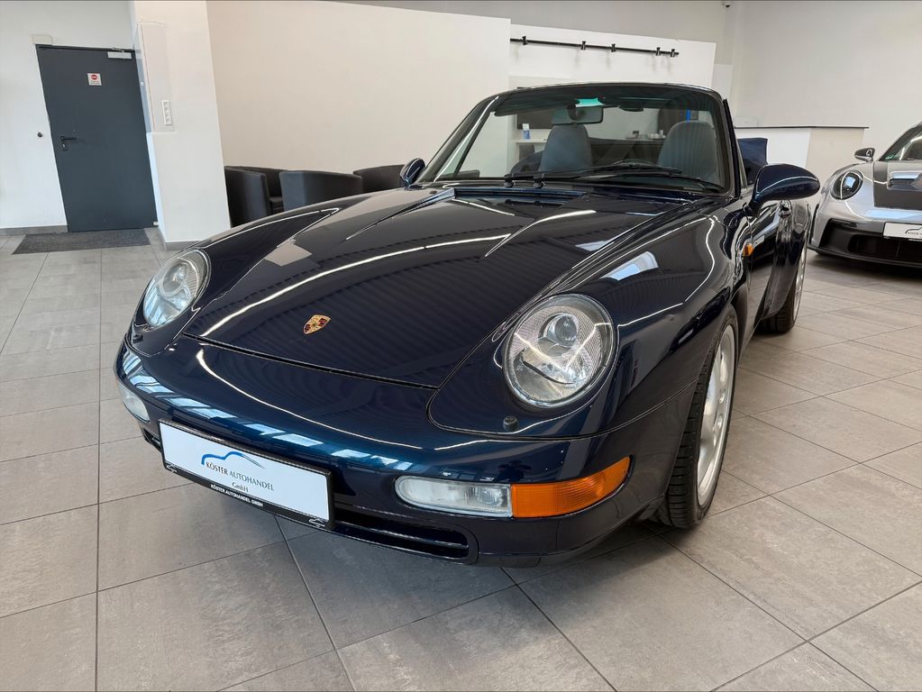 Bild des Angebotes Porsche 993 Carrera Cabriolet *Schalter*Leder*Klima*