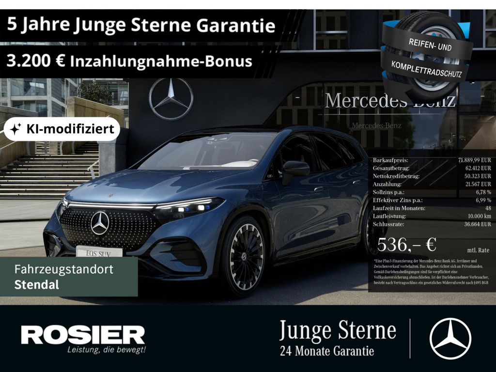Bild des Angebotes Mercedes-Benz EQS 450+ AMG Sport Premium+ Hyperscreen ACC SUV