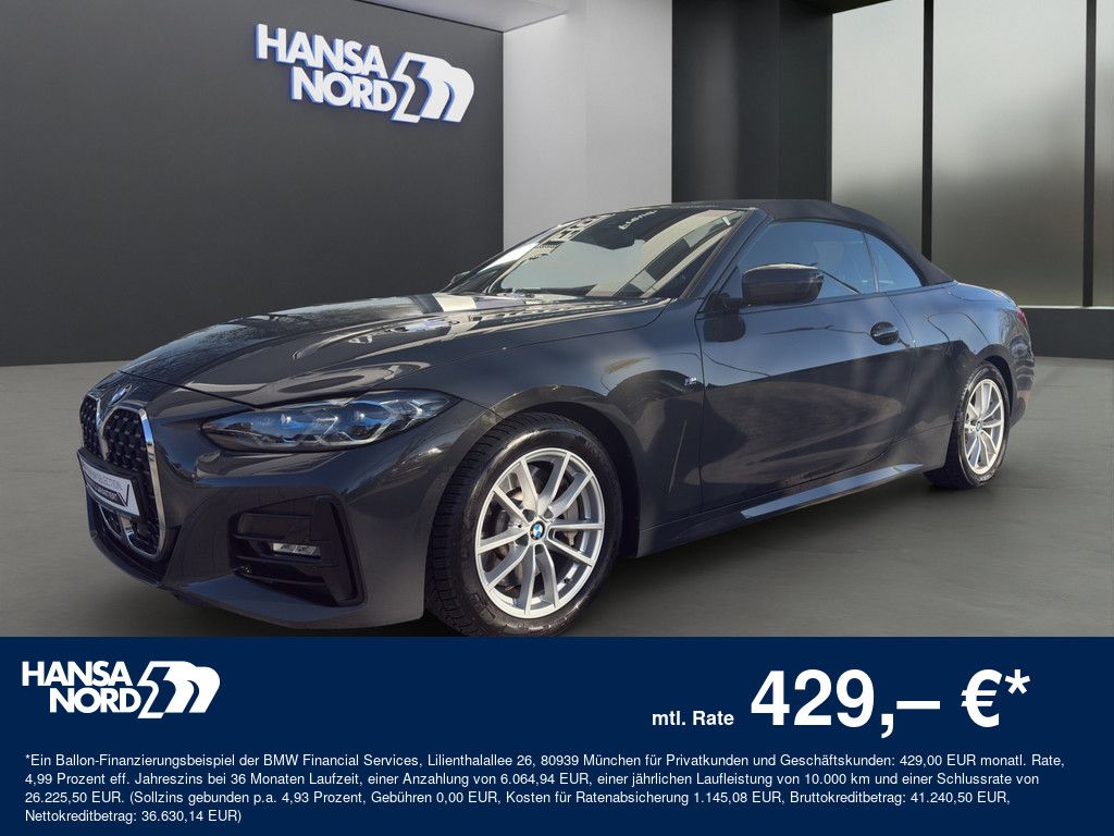 Bild des Angebotes BMW 430d Cabrio M-SPORT LASER NAVI LEDER PDC SHZ 18"