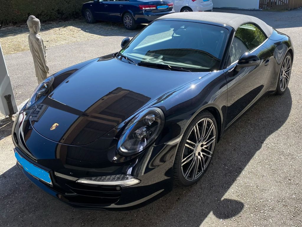 Bild des Angebotes Porsche 991 Carrera Cabrio Black Edit., Garantie, 31 Tkm