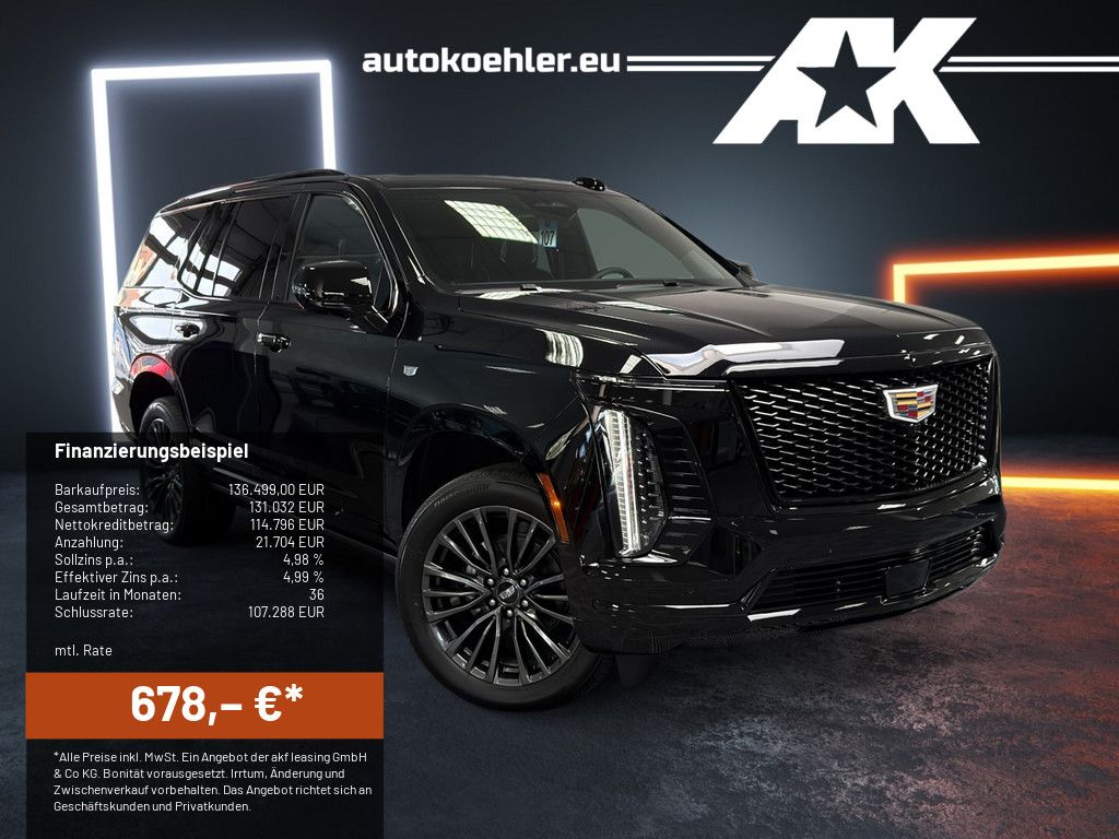Bild des Angebotes Cadillac Escalade Sport Platinum Black SUV 2026 22" AKG V