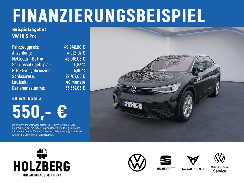 Bild des Angebotes Volkswagen ID.5 Pro PANO+HeadUp+AHK