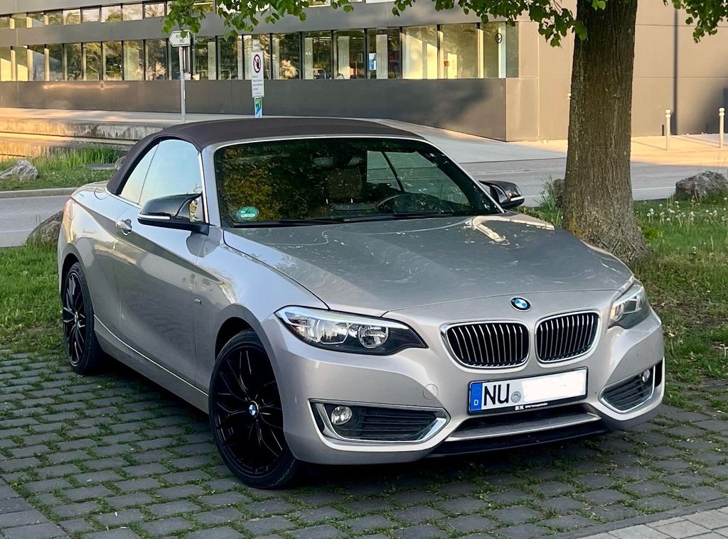 Bild des Angebotes BMW 230i Cabrio Luxury Line Moonlight Metallic