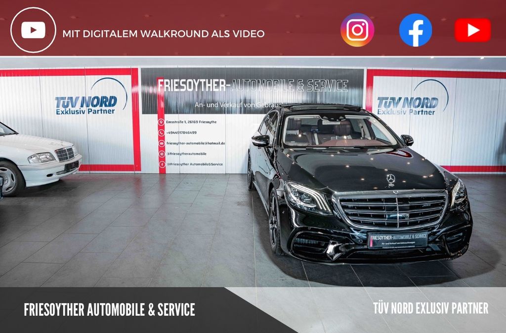 Bild des Angebotes Mercedes-Benz S 63 AMG 4Matic+ L Fond-TV Panorama HuD Sitzklim