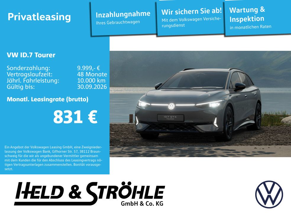 Bild des Angebotes Volkswagen ID.7 Tourer GTX AHK HUD H/K IQ-LIGHT DCC 360°KAM