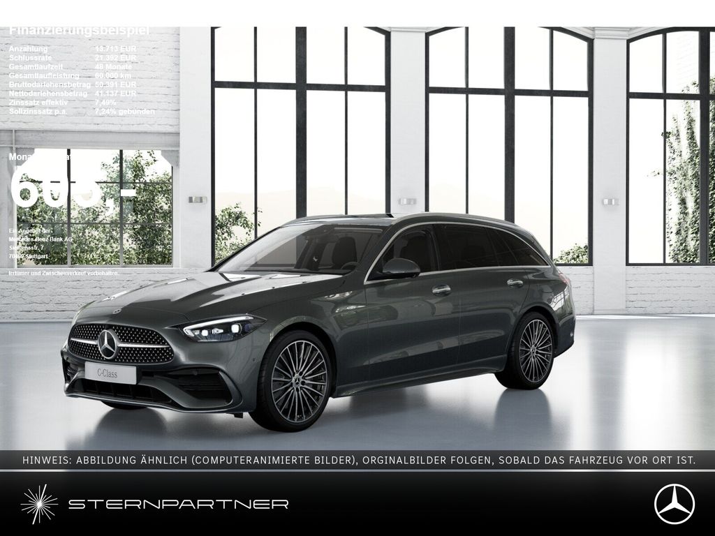 Bild des Angebotes Mercedes-Benz C 300 de 4M T AMG-Pr+ AHK Sitzklima Multikontur