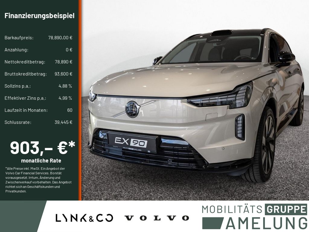 Bild des Angebotes Volvo EX90 Ultra Twin Motor AWD LED PANO 360° 7-SITZER