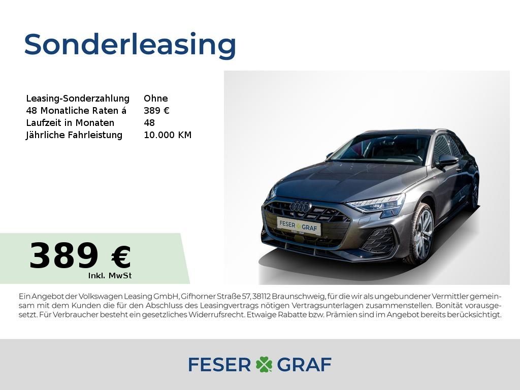Bild des Angebotes Audi A3 Sportback TFSI S tronic 2xS line/Matrix/SONOS
