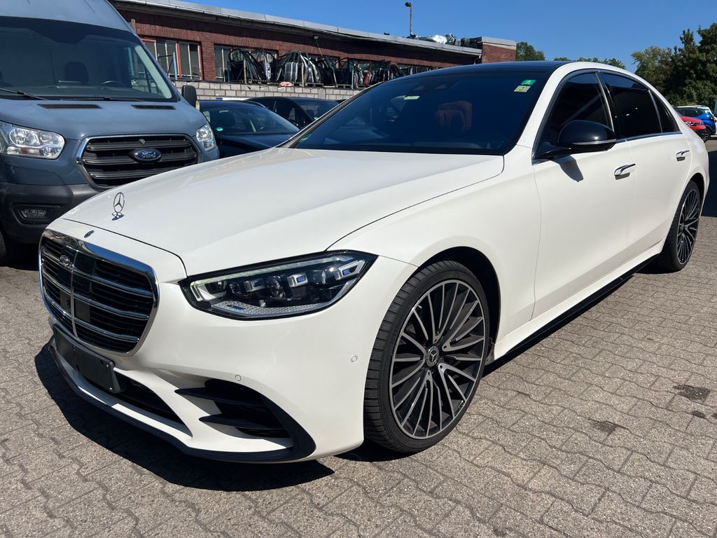 Bild des Angebotes Mercedes-Benz S 500 4M Lang AMG Designo Leder Exclusiv Fond TV