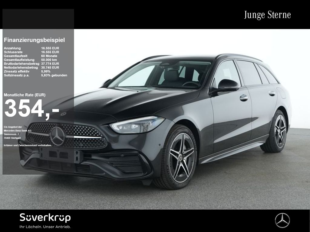 Bild des Angebotes Mercedes-Benz C 300 T de , AMG BURM NIGHT MEMO 360 DISTR PANO