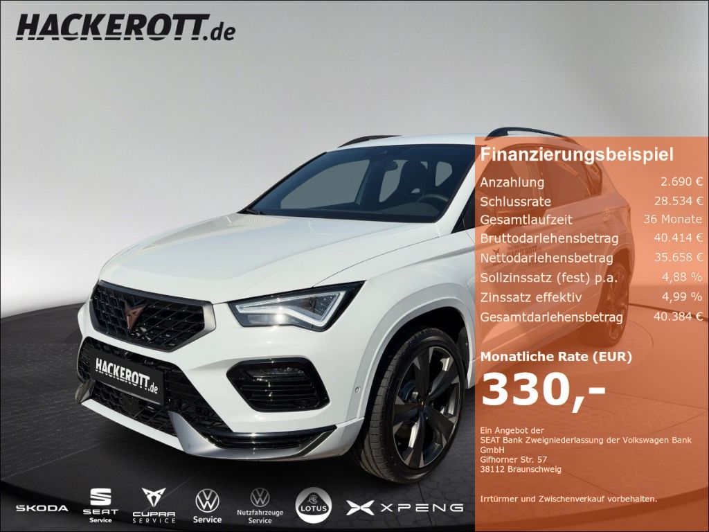 Bild des Angebotes Cupra Ateca 1.5 TSI 150 PS 7-Gang DSG Top View K.,Heck