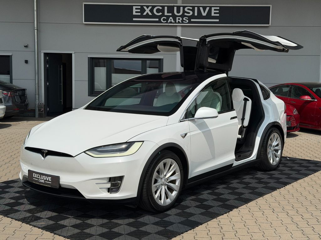 Bild des Angebotes Tesla MODEL X LONG RAVEN PLUS | WHITE ON WHITE |