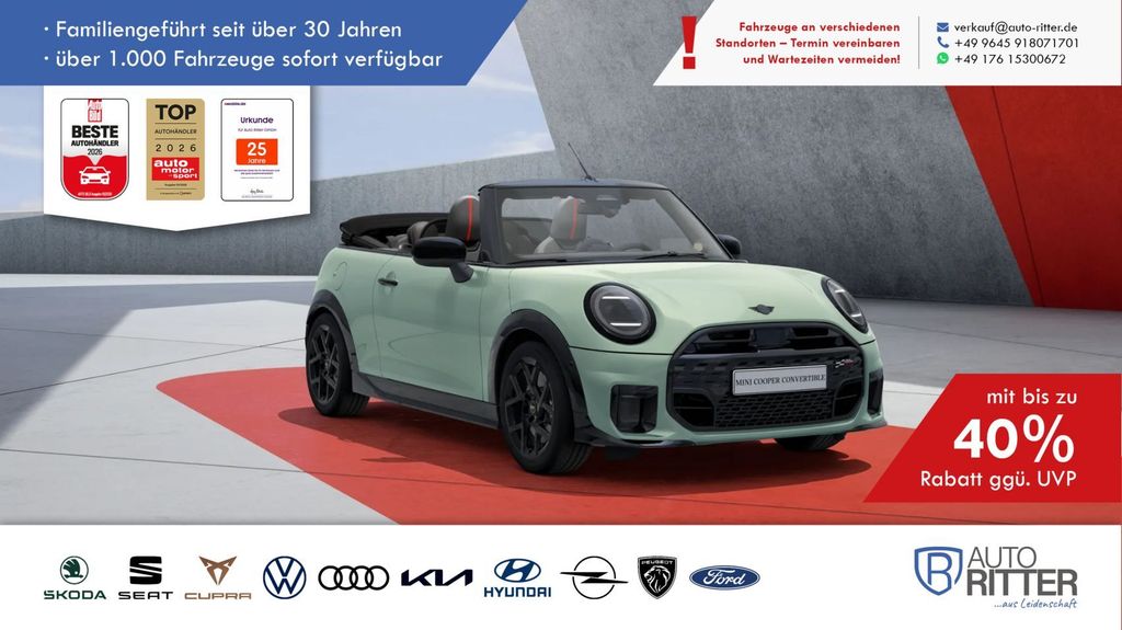 MINI Cooper S Cabrio John Cooper Works Trim ACC|Hu...