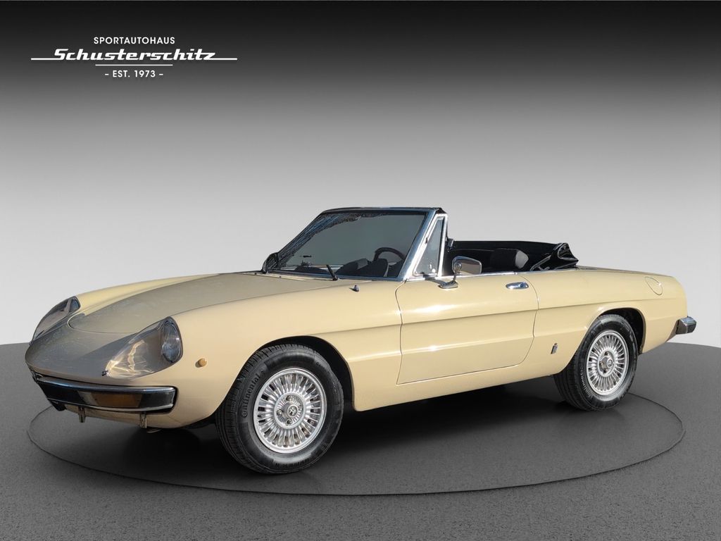 Bild des Angebotes Alfa Romeo SPIDER 2000 VELOCE FASTBACK 1. HAND KD NEU