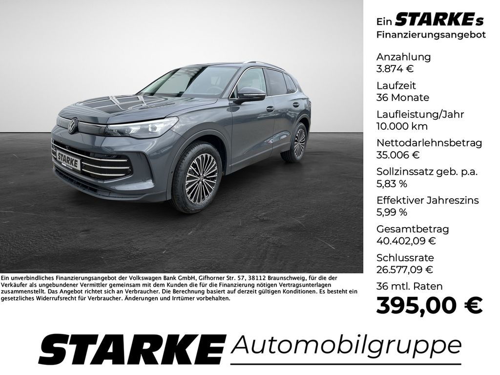Bild des Angebotes Volkswagen Tiguan 1.5 eTSI DSG Elegance AHK