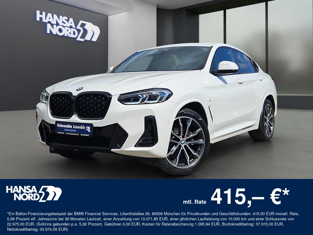 Bild des Angebotes BMW X4 xDrive20d M-SPORT LASER NAVI PANO KAMERA 20"