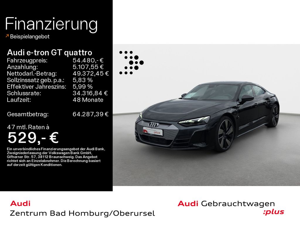Bild des Angebotes Audi e-tron GT quattro*Navi*LED*Alu*B&O*Pano*Kamera