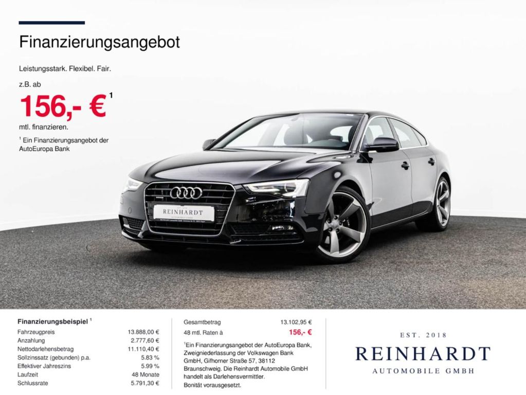 Bild des Angebotes Audi A5 SPORTBACK 2.0TFSi Q S LINE XENON/TEMPO./B&O