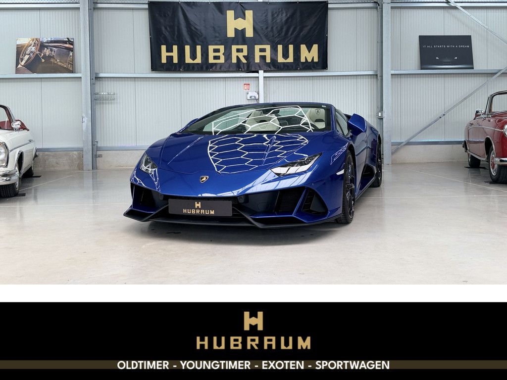 Bild des Angebotes Lamborghini Huracan EVO Spyder AWD Blu Sideris Lift Kamera