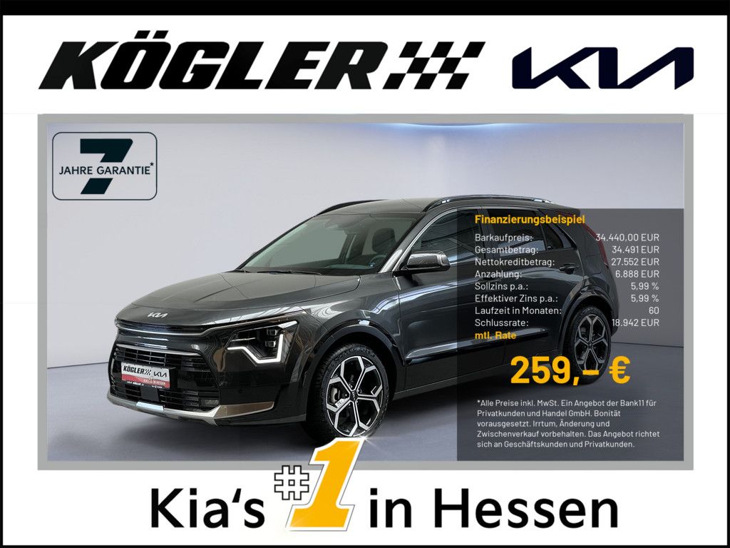 Bild des Angebotes Kia NIRO 1.6 HEV 129 DCT SPI |-21% 18Z TEC REX