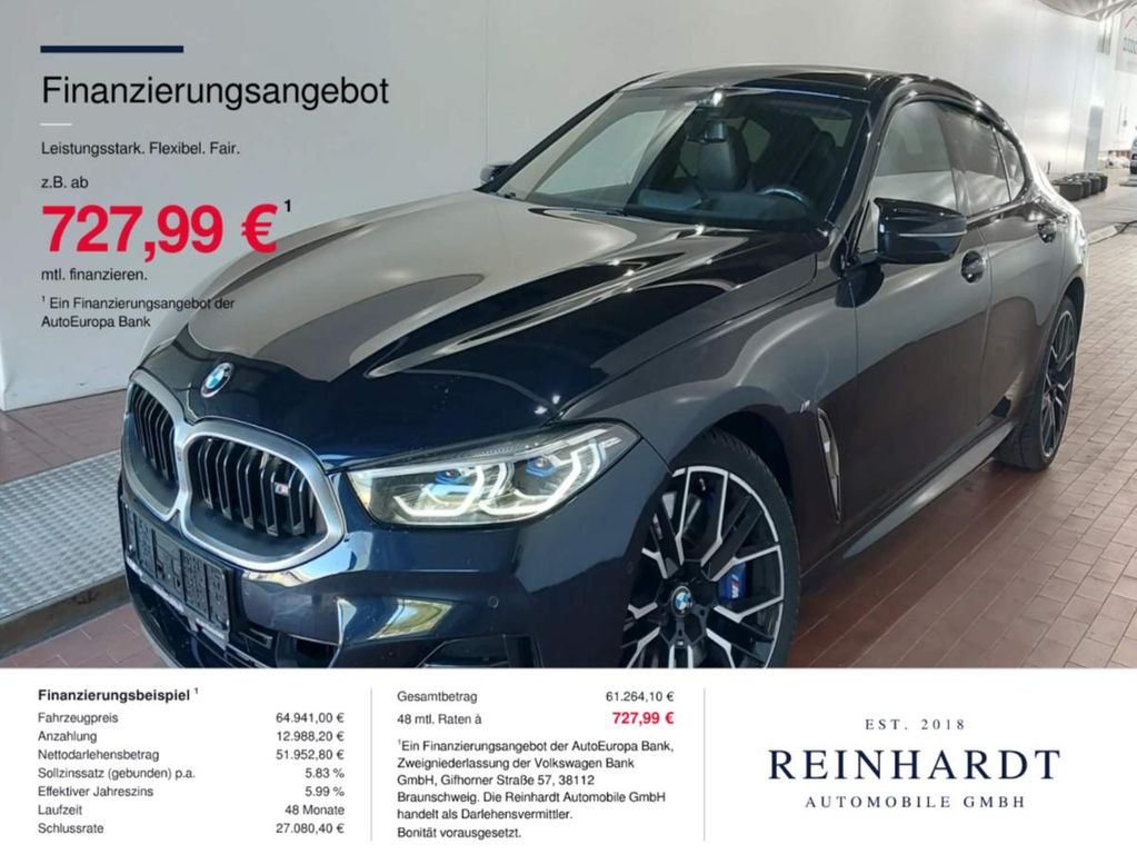 Bild des Angebotes BMW M850i COUPE xDRIVE ICONIC/LASER/ACC/HuD/PANO/360