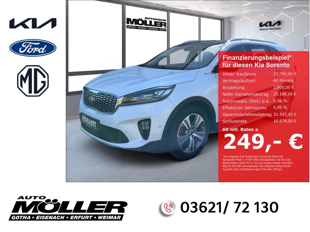 Bild des Angebotes Kia Sorento GT-Line 4WD HUD AHK El. Panodach Navi Le