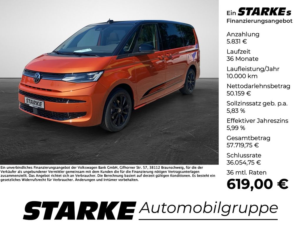Bild des Angebotes Volkswagen T7 Multivan 2.0 TDI DSG Edition lang  Panodach A