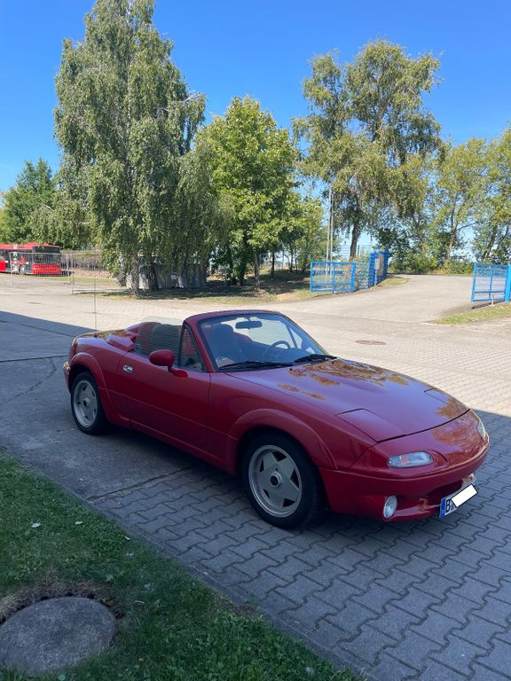 Mazda MX-5 BJ 90 Oldtimer Postert Bodykit