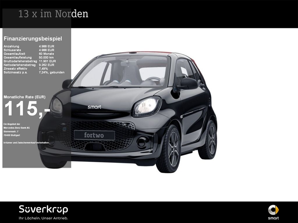 Bild des Angebotes Smart EQ fortwo cabrio passion SHZ