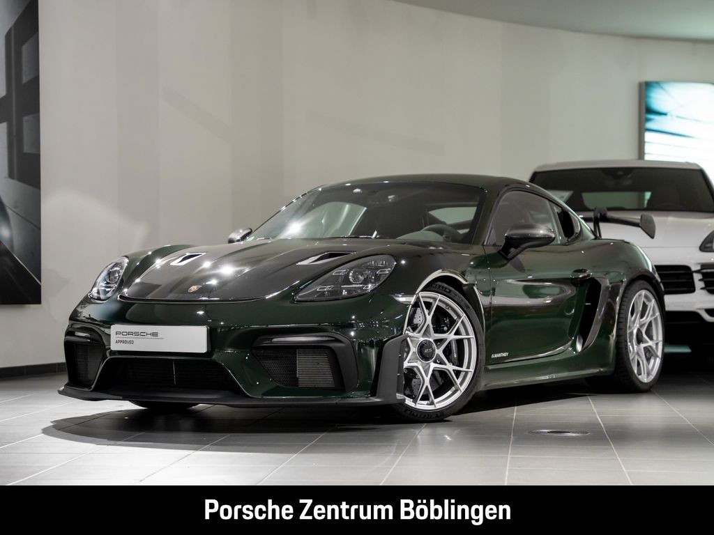 Bild des Angebotes Porsche Cayman 718 GT4 RS Brewstergrün PCCB Vollschalens