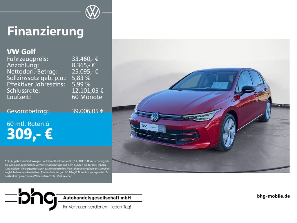 Bild des Angebotes Volkswagen Golf 1.5 TSI EHybrid ENERGY Cockpit PRO AHK HUD