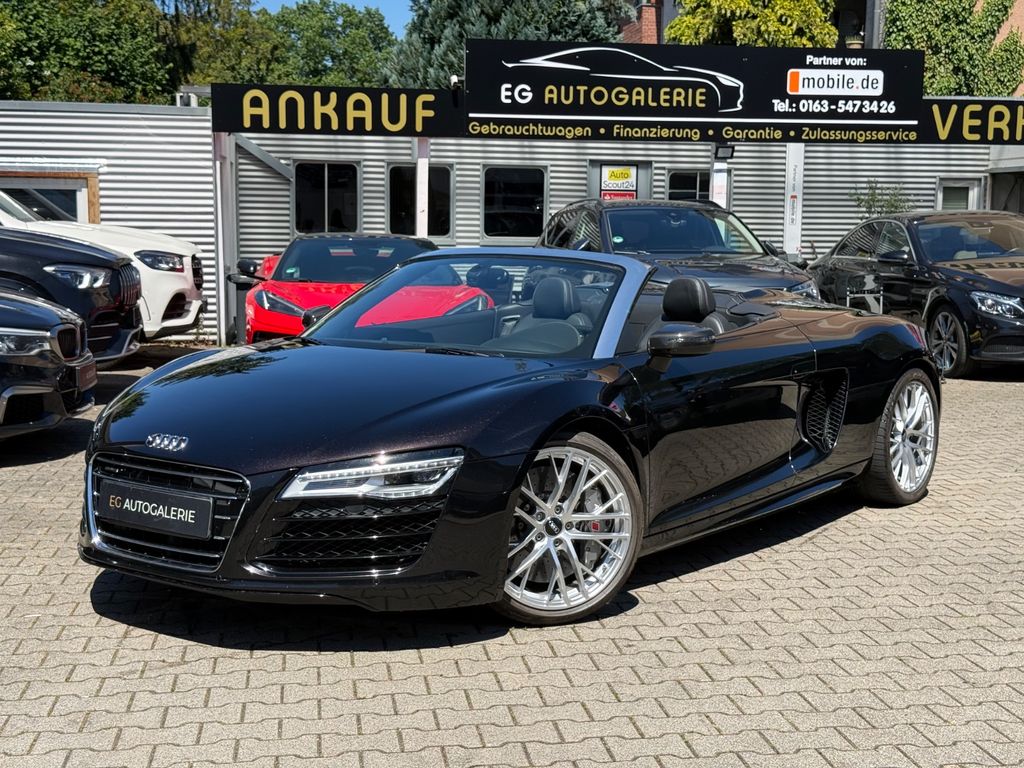 Bild des Angebotes Audi R8 Spyder 5.2 FSI quattro Schalter Scheckhft B&O