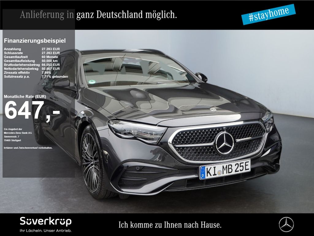 Mercedes-Benz E 300 de 4MATIC T-Modell mit EQ Hybrid Technolog