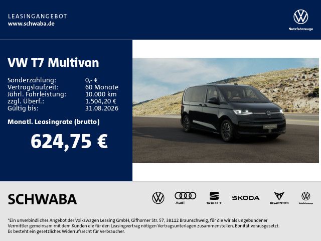 Bild des Angebotes Volkswagen Multivan Life 2,0 TDI DSG *Panoramadach*