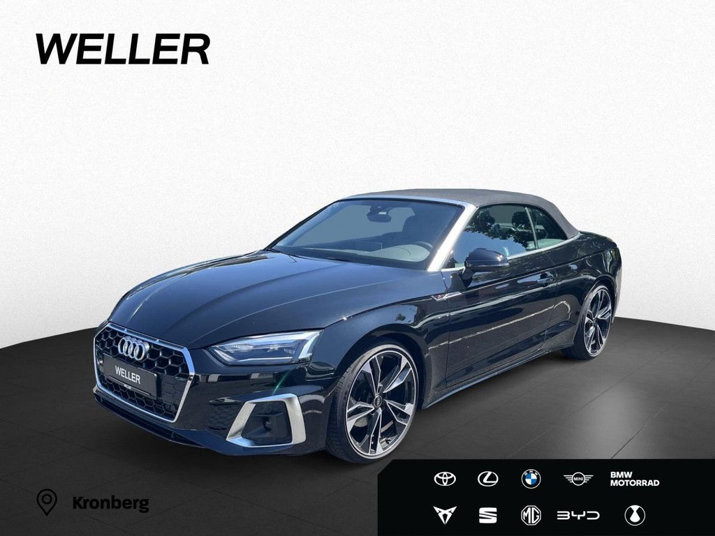 Bild des Angebotes Audi A5 Cabrio Sline LED AHK Tempo CarPl 20" Navi