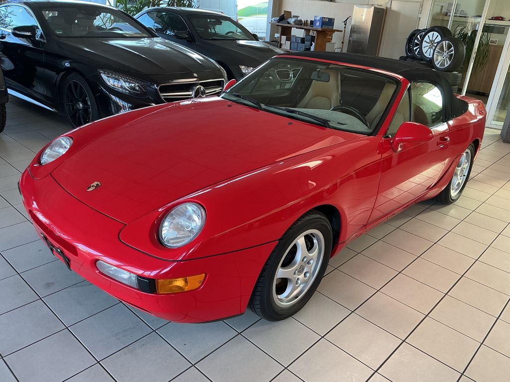 Porsche 968 tiptronic/Klima/E-Sitze Leder beige