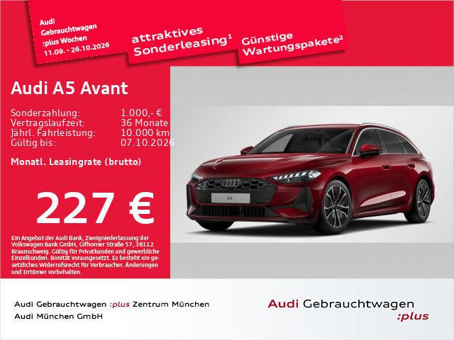 Bild des Angebotes Audi A5 Avant TFSI S tronic AHK/ACC/LED+/Kamera