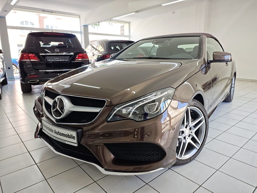 Bild des Angebotes Mercedes-Benz E 350 d Cabrio AMG MB SCHECK DISTR 1 HAND MEMORY