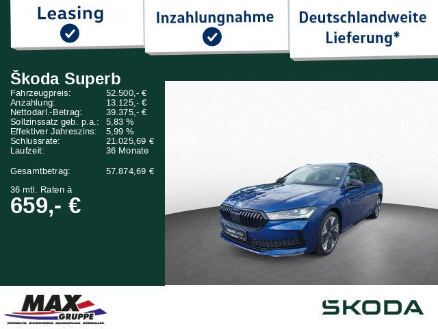 Bild des Angebotes Skoda Superb Combi 1.5TSI iV 150kW Sportline 360°*PANO
