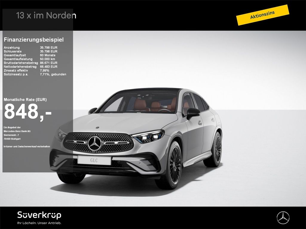Bild des Angebotes Mercedes-Benz GLC 300 de 4MATIC Coupé mit EQ Hybrid Technologi