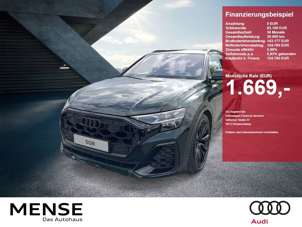 Audi SQ8 SUV TFSI 373 kW tiptronic Matrix|B&O|AHK|HUD