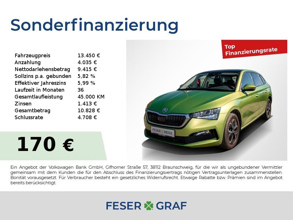 Bild des Angebotes Skoda Scala 1.0 TSI Drive 125 Pano*SHZ*SmartLink*DAB+*