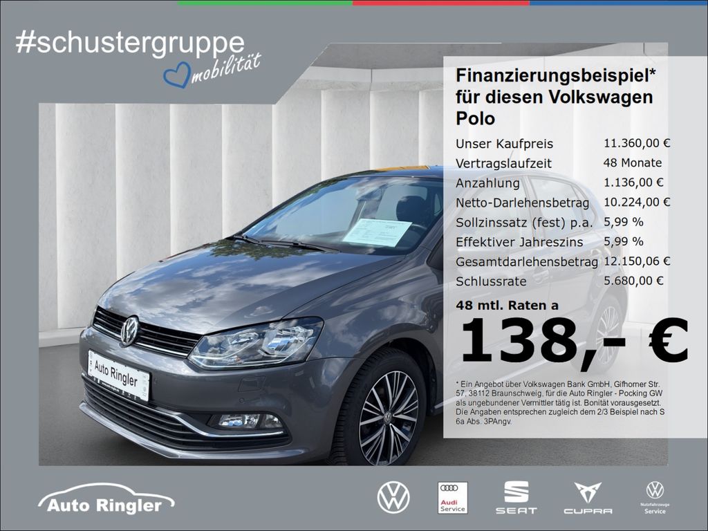 Bild des Angebotes Volkswagen Polo VW Allstar+ALU+SHZ+KLIMA