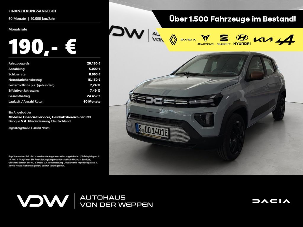 Bild des Angebotes Dacia Spring Electric Extreme 100 Klima Navi
