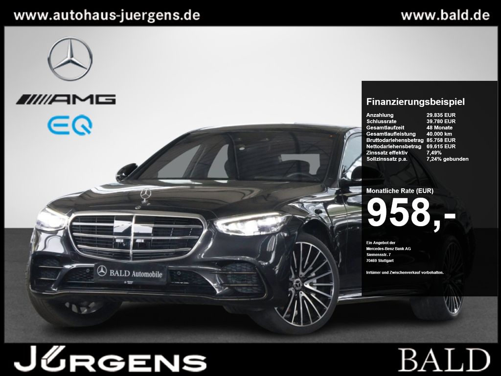Bild des Angebotes Mercedes-Benz S 500 4M L AMG-Sport/Pano/Sitzkl/AIRM/HAL/HUD/21