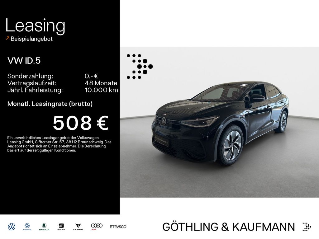 Bild des Angebotes Volkswagen ID.5 Pro *NAVI*WP*PANO*AHK*BlackStyle*H&K*360*IQ