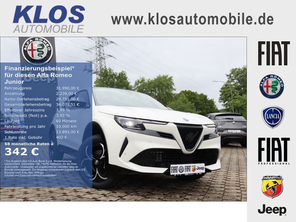 Bild des Angebotes Alfa Romeo Junior IBRIDA TI 1.2 VGT 145PS DCT6 SCHIEBEDACH
