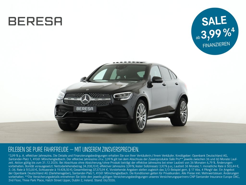 Bild des Angebotes Mercedes-Benz GLC 400 d 4M Coupé AMG SHD Distr. AHK 20'' Leder